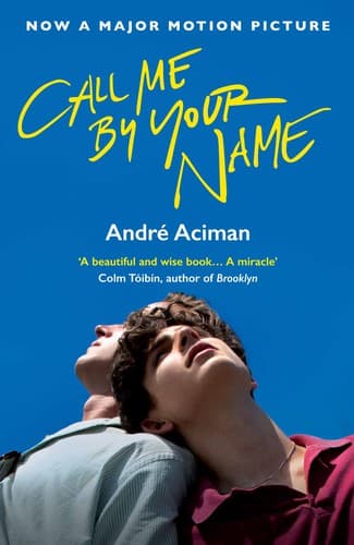 Cover of Call Me By Your Name