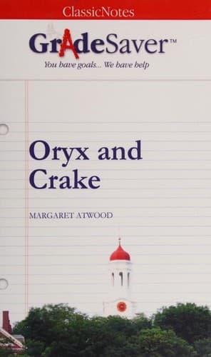 Cover of Oryx and Crake