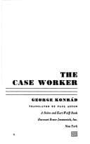 Cover of The Case Worker