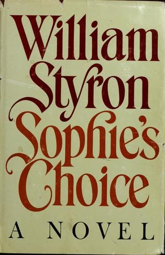 Cover of Sophie's Choice