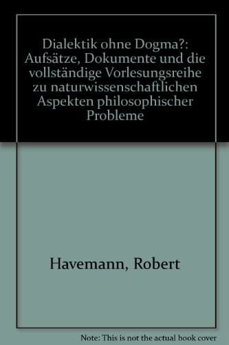Cover of Dialektik ohne Dogma