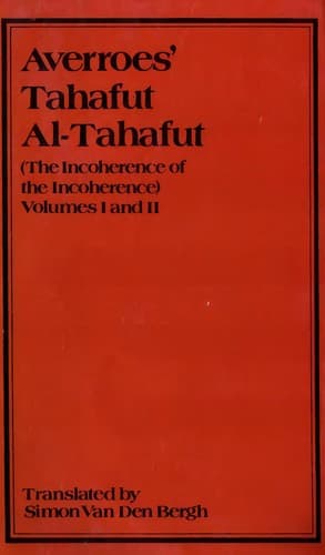 Cover of The Incoherence of the Incoherence